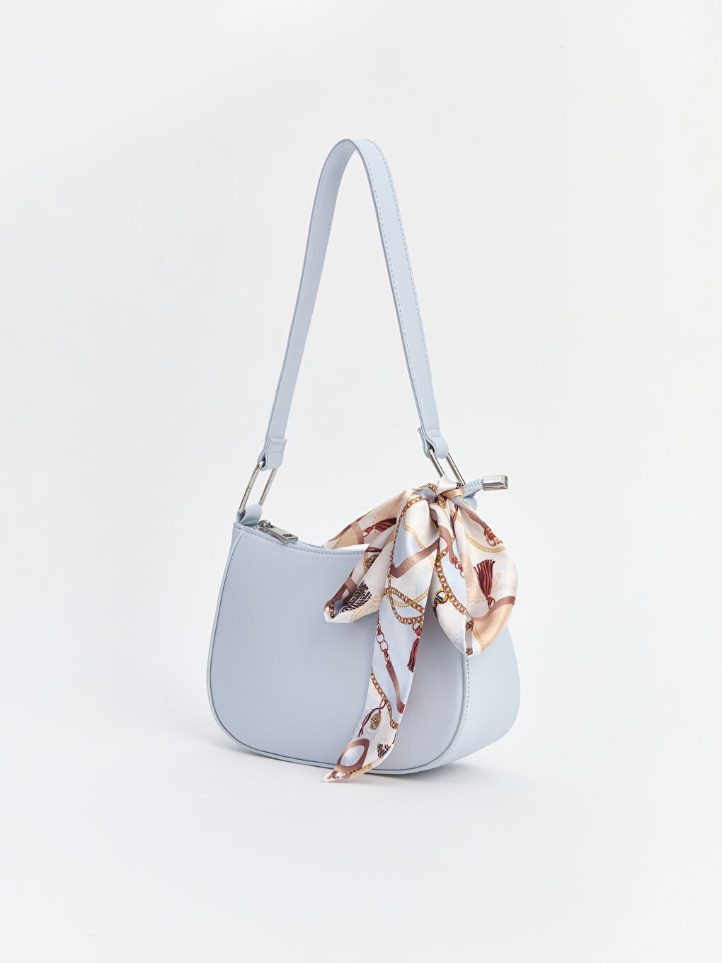 Sac d'épaule BLEU Femme-1