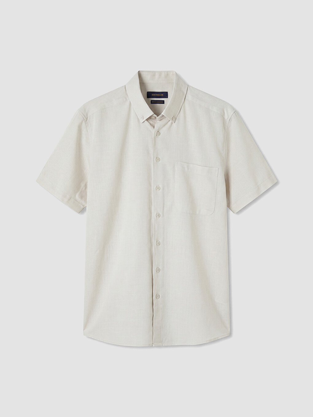 Man Beige Shirt