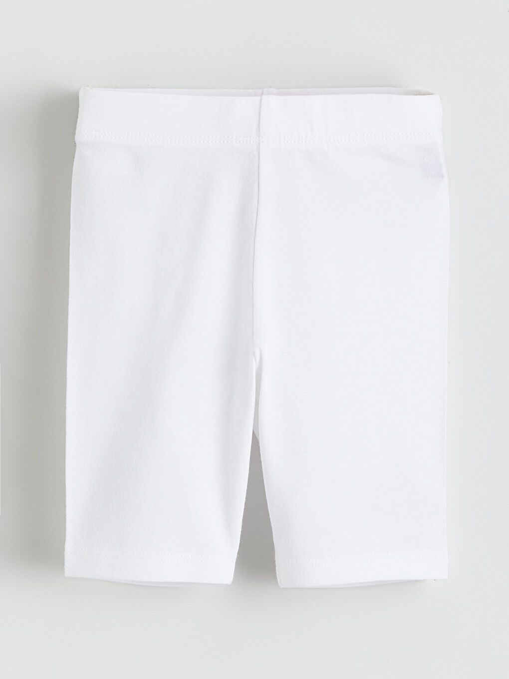 Elastic Waist Girls' Short Leggings 2 Pack-1