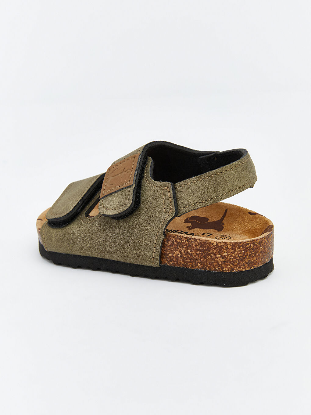 Малыши мальчики Хаки Сандалии-4