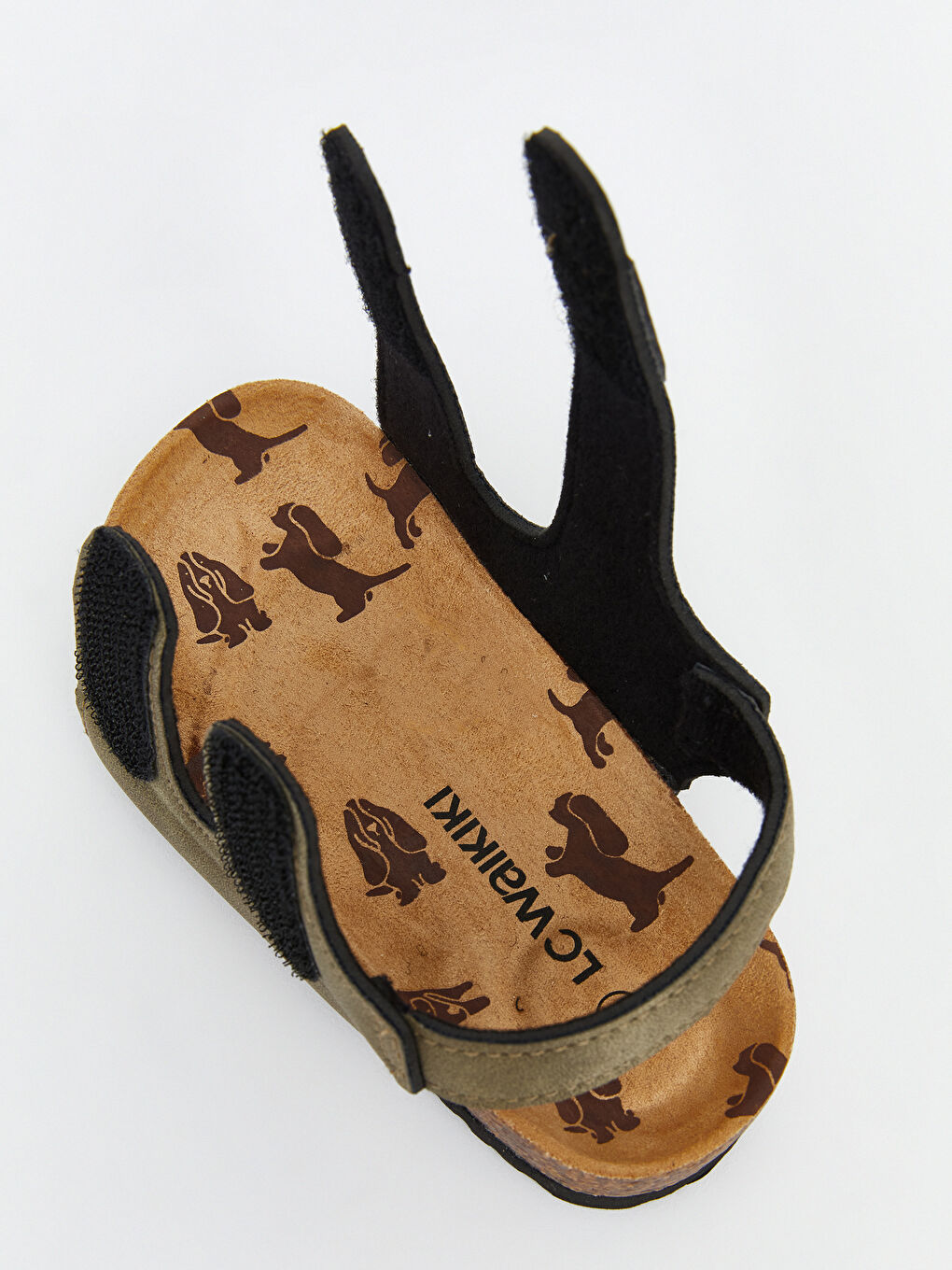 Малыши мальчики Хаки Сандалии-5