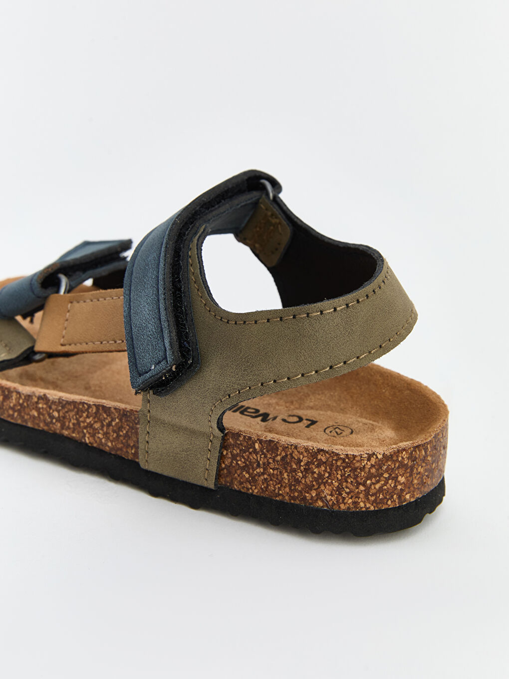 صنادل الأولاد بلوك ديال الألوان بلصق الفيلكرو-3