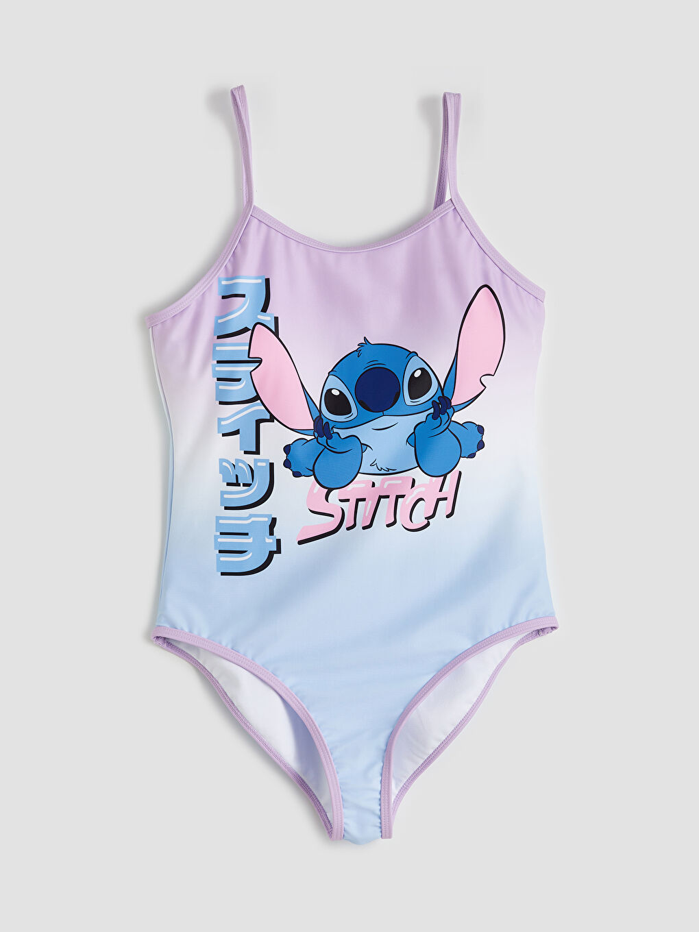 Детский купальник с принтом Стича для девочек