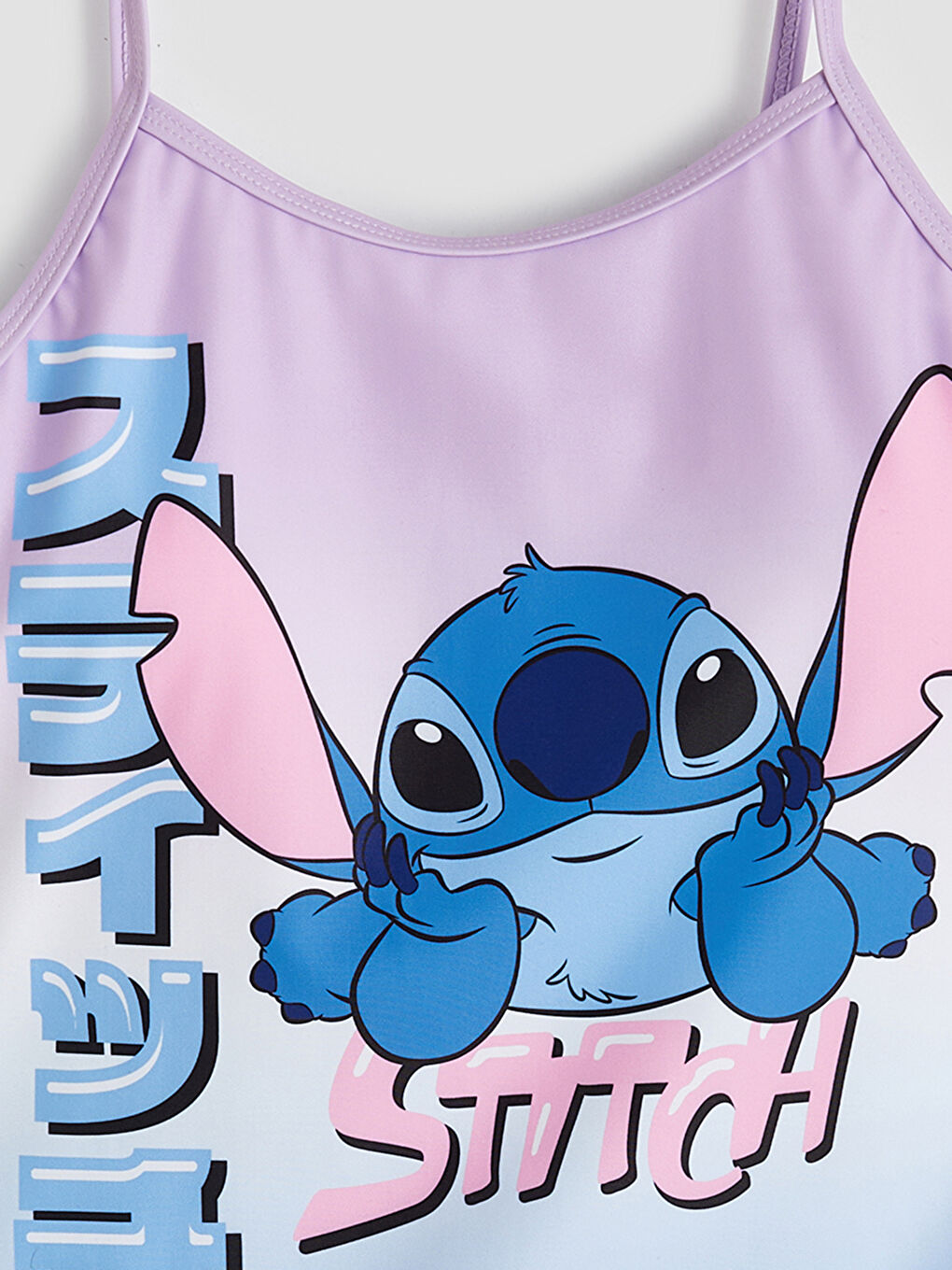 Детский купальник с принтом Стича для девочек-2