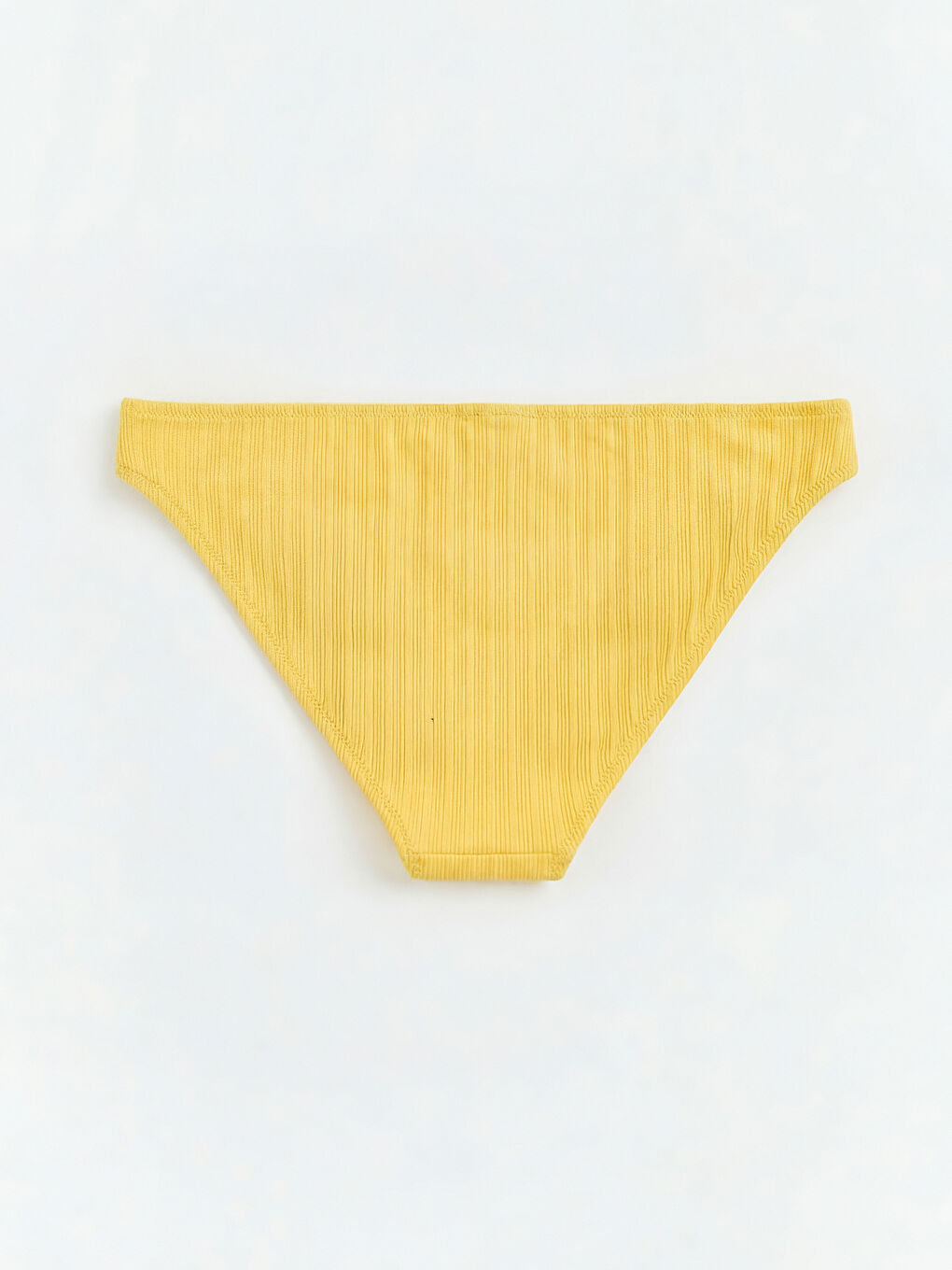 Sarı Dokulu Kadın Bikini Altı-1