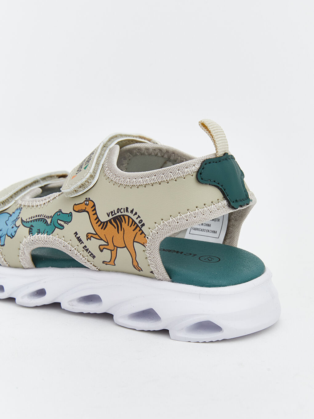 صنادل للأولاد الرضع بطبعة ديناصور-4