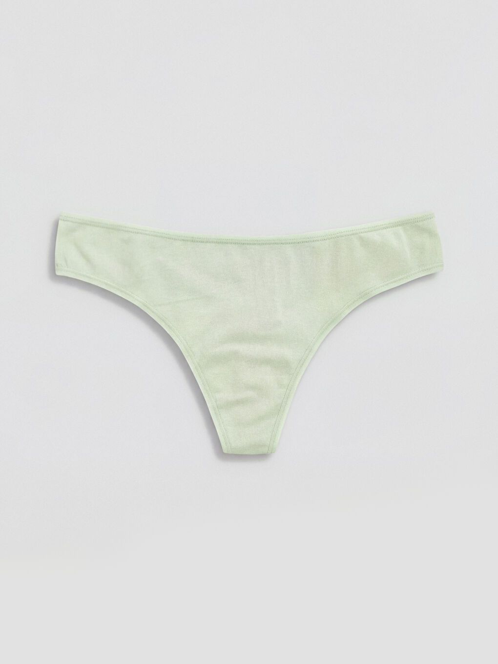 Yeşil Desenli Tanga Külot 3'lü-4