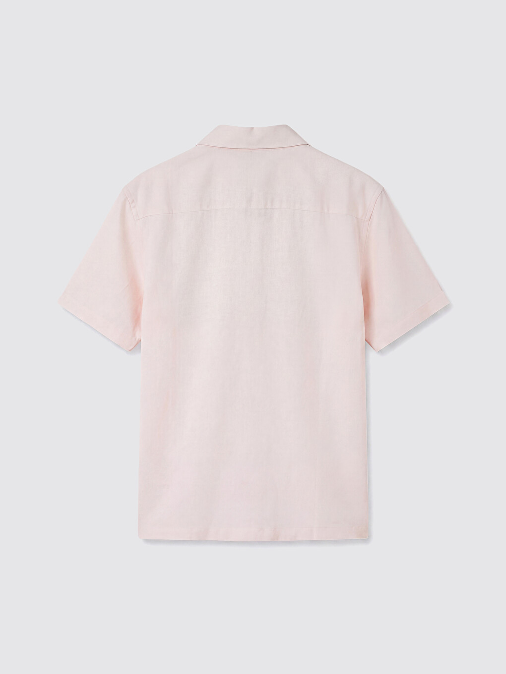 Regular Fit Linen-look Men's Shirt-5