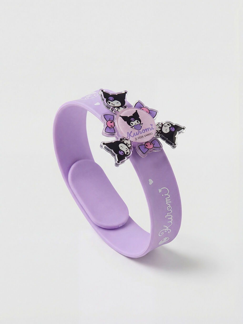 Karışık Kuromi Baskılı Dönen Figürlü Şaplak Bileklik-1