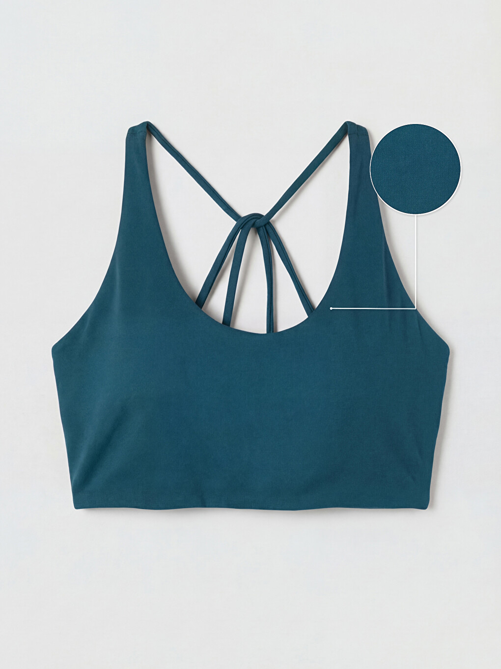 Woman Petrol Sports Bra & Sports Bustier-4