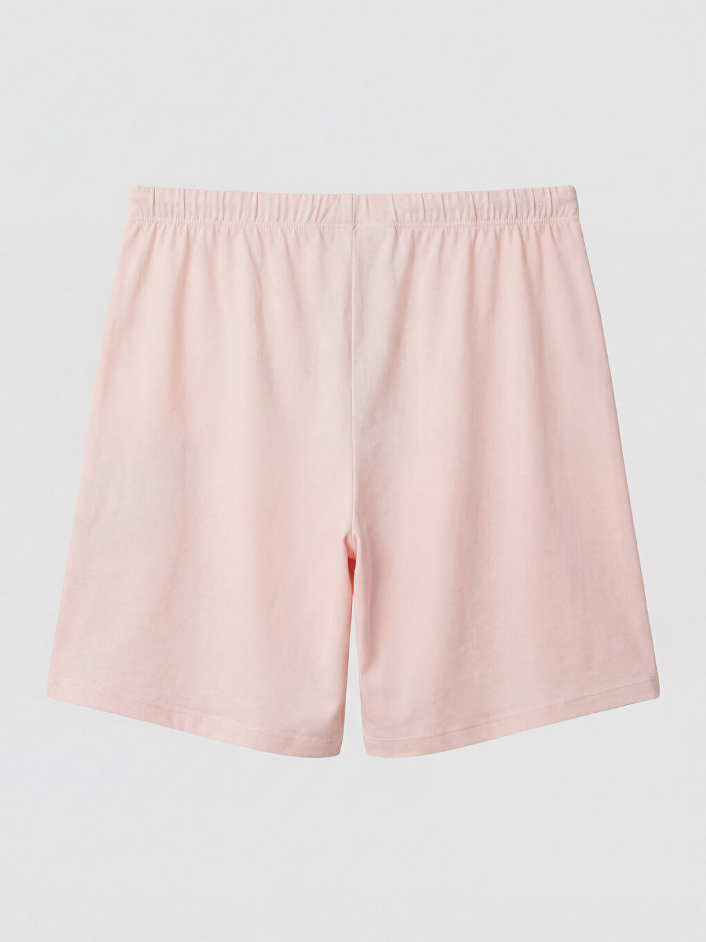 Kahverengi Kadın Şort Pijama Altı 2'li-4