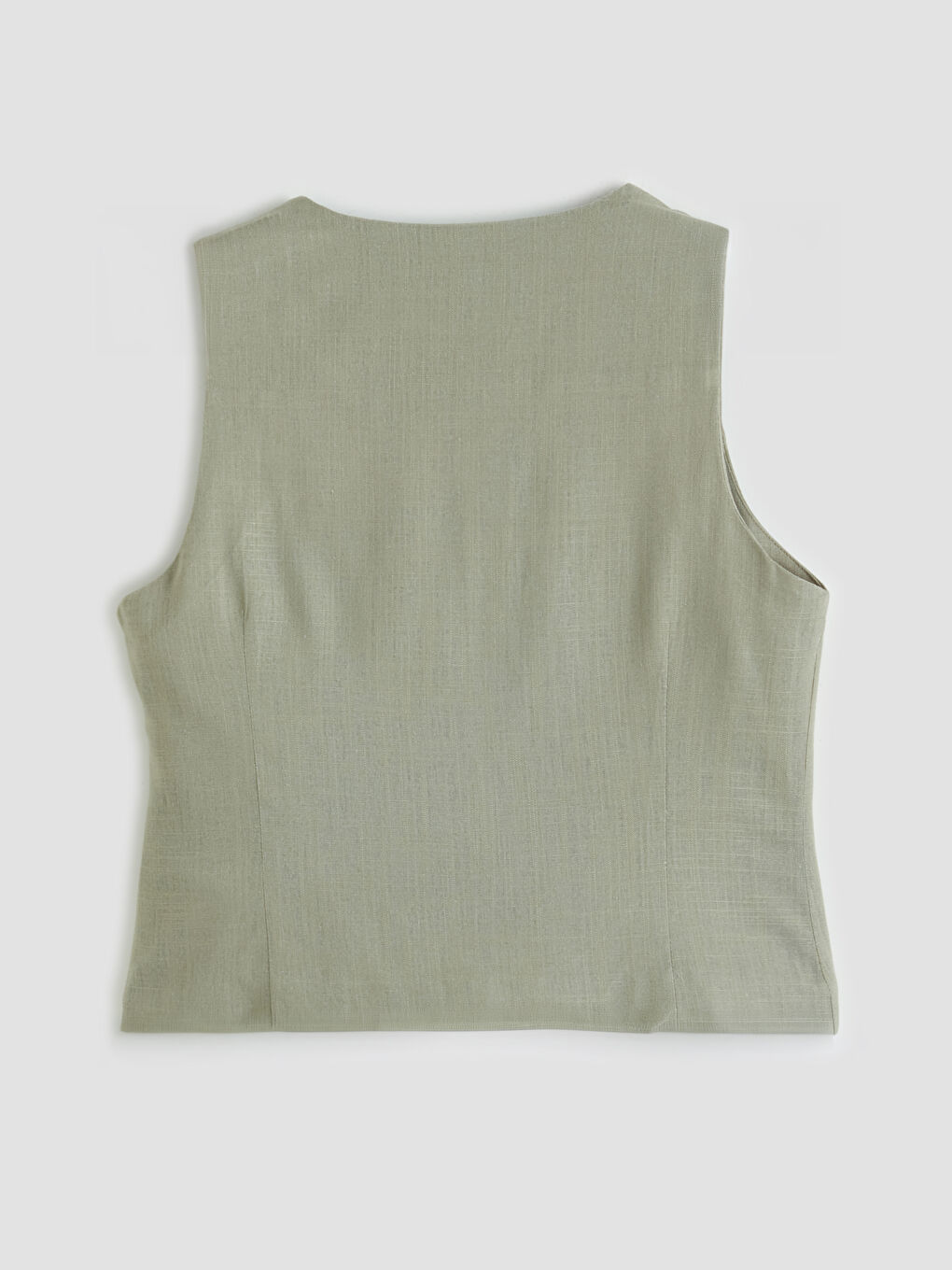 Woman KHAKI Suit Waistcoat-5