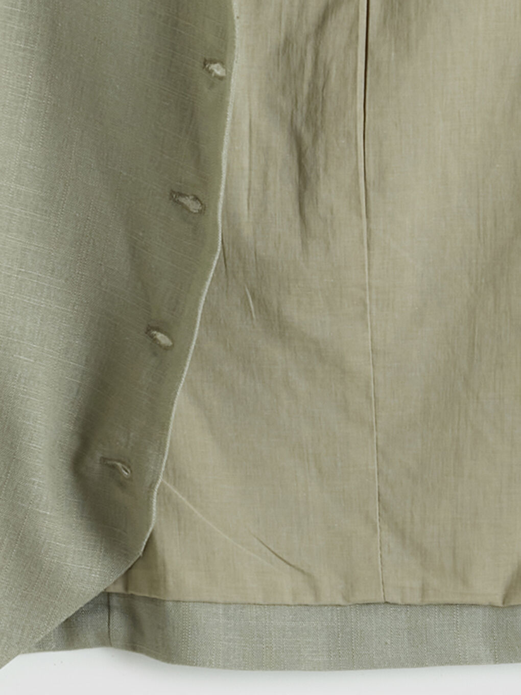 Woman KHAKI Suit Waistcoat-6