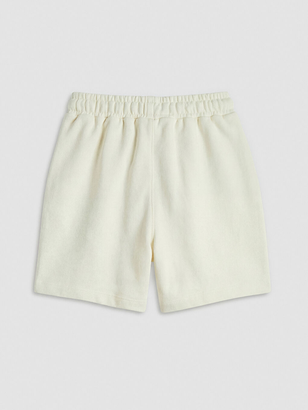 Beli Lastikli Erkek Çocuk Pike Şort-1