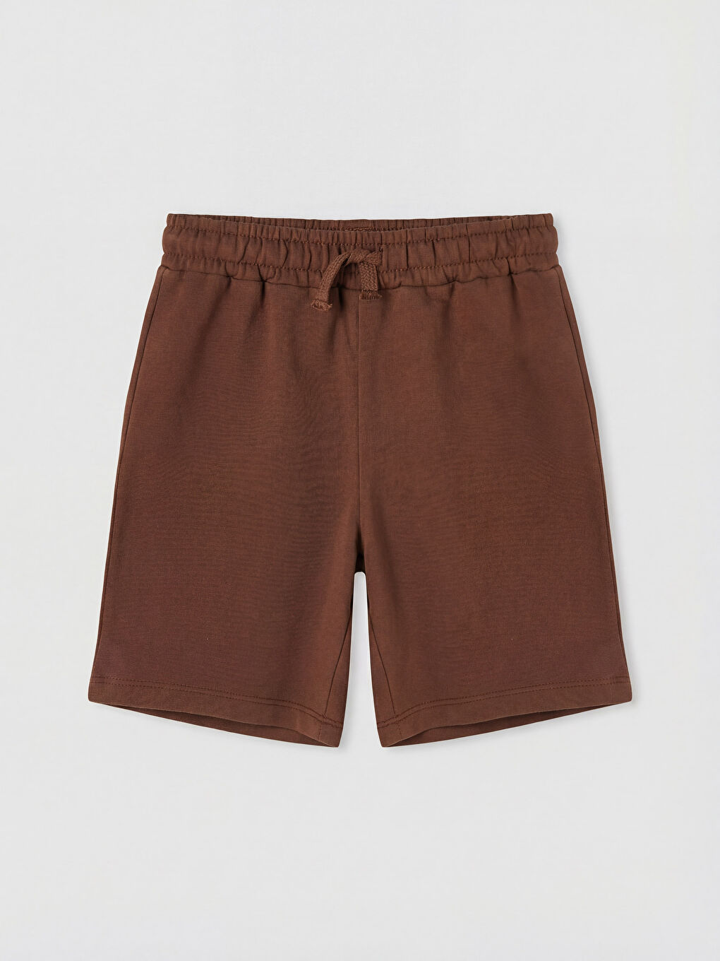 Bej Baskılı Erkek Çocuk Şort 2'li-3