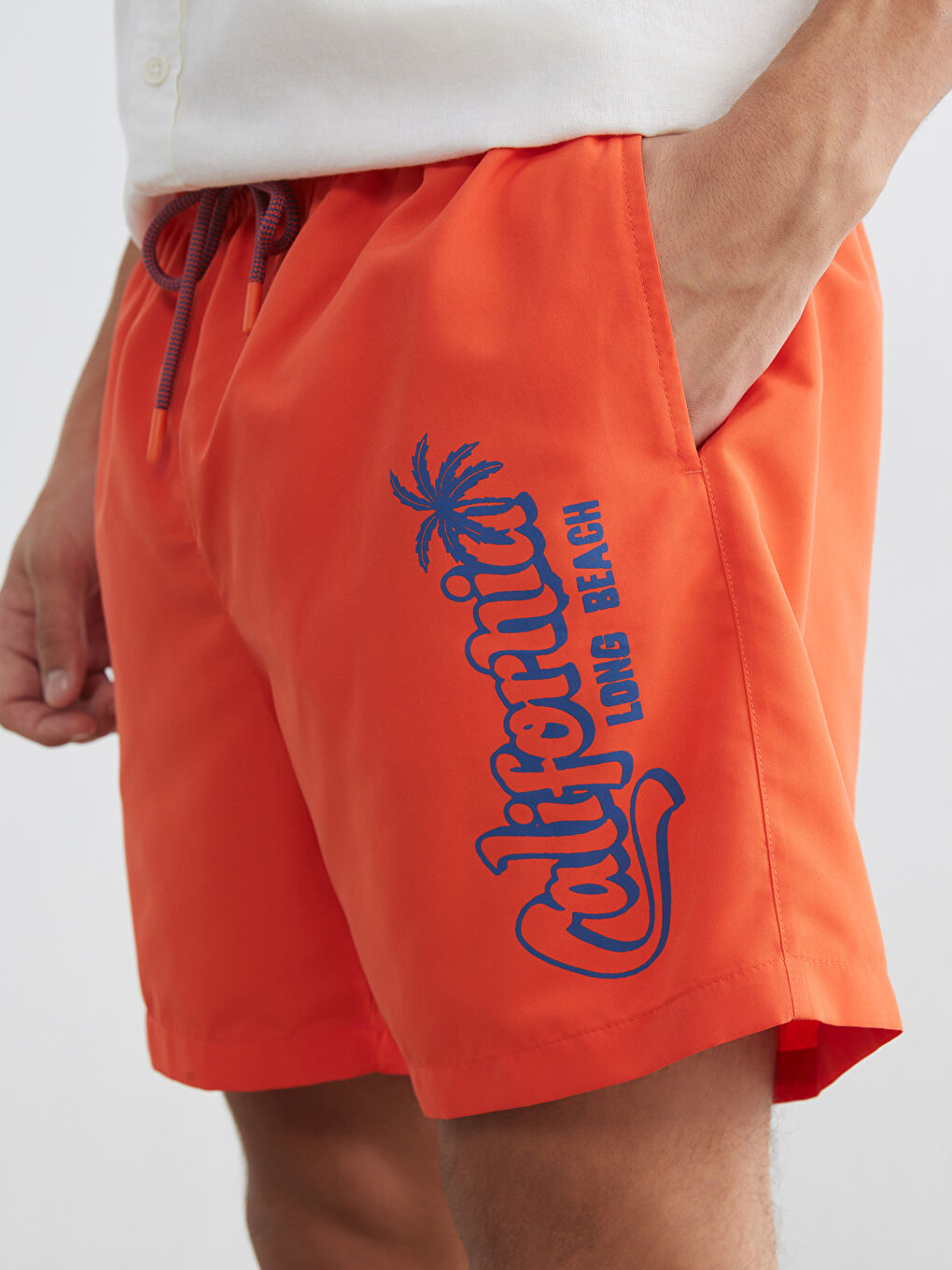 Men's Essential Short Swim Shorts-2