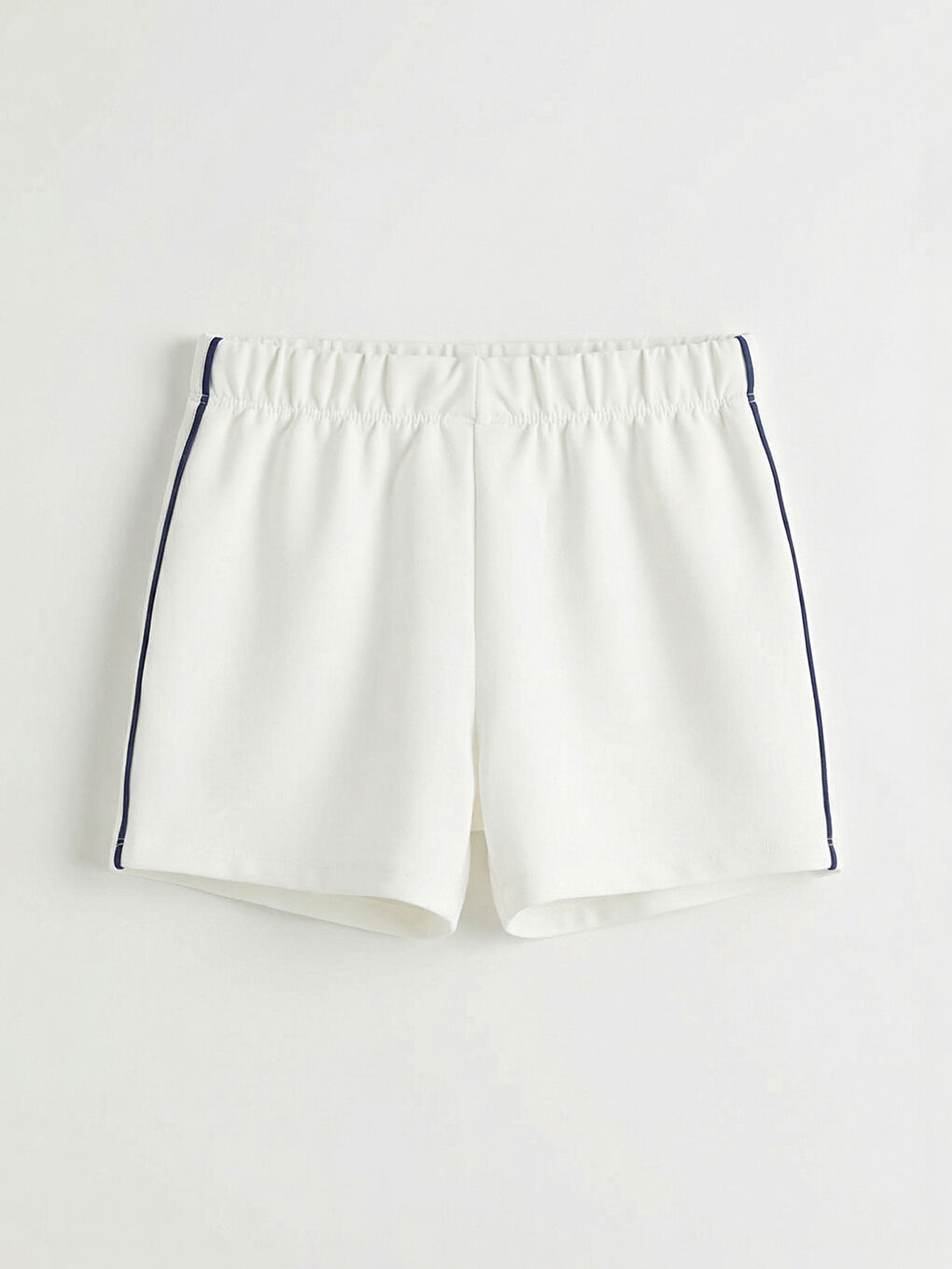 Beyaz Kısa Kollu Baskılı Kız Çocuk Tişört ve Şort-3