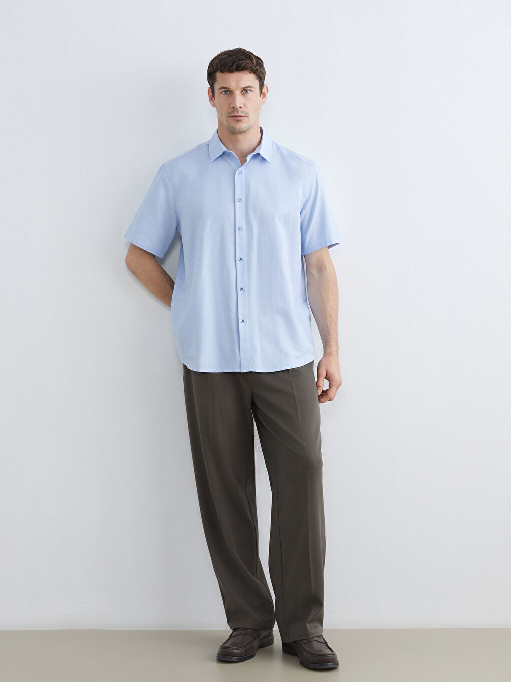 Mavi Regular Fit Oxford Erkek Gömlek-1