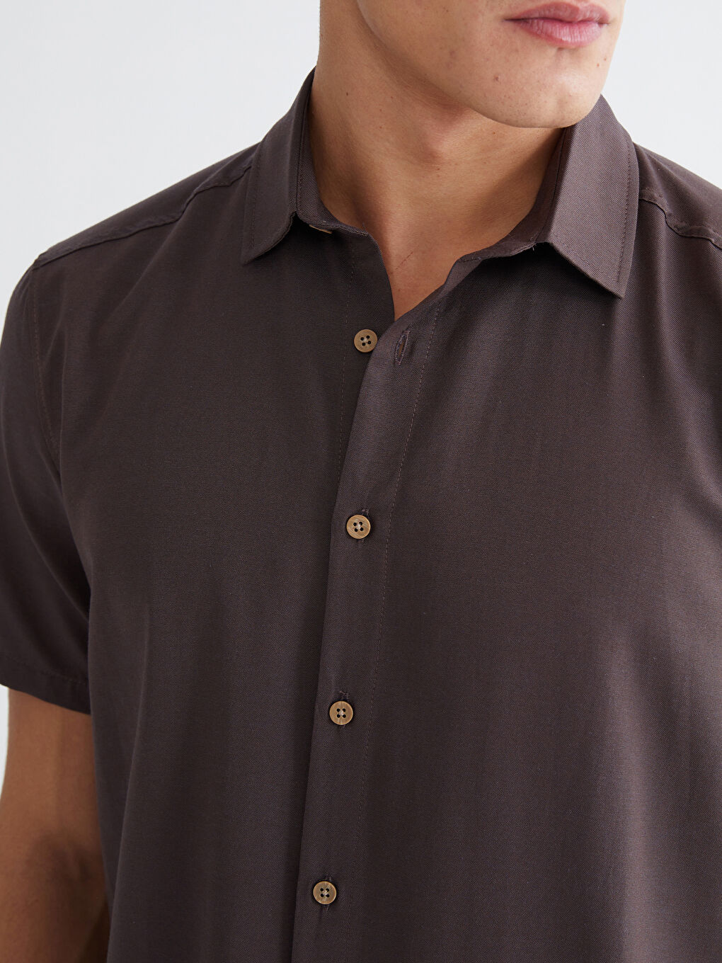 Antrasit Regular Fit Oxford Erkek Gömlek-2