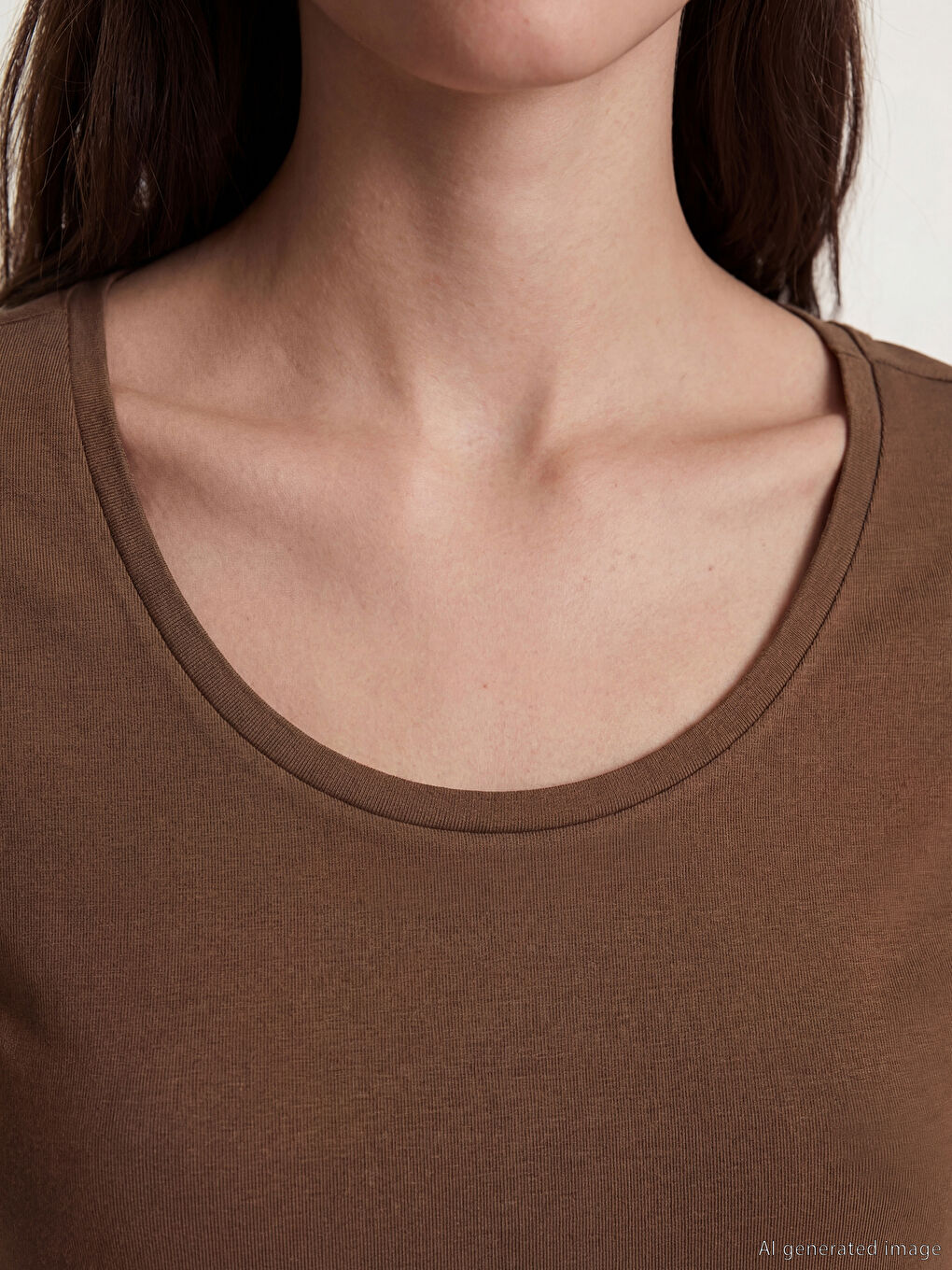 Crew Neck Women's Pyjamas Top-1