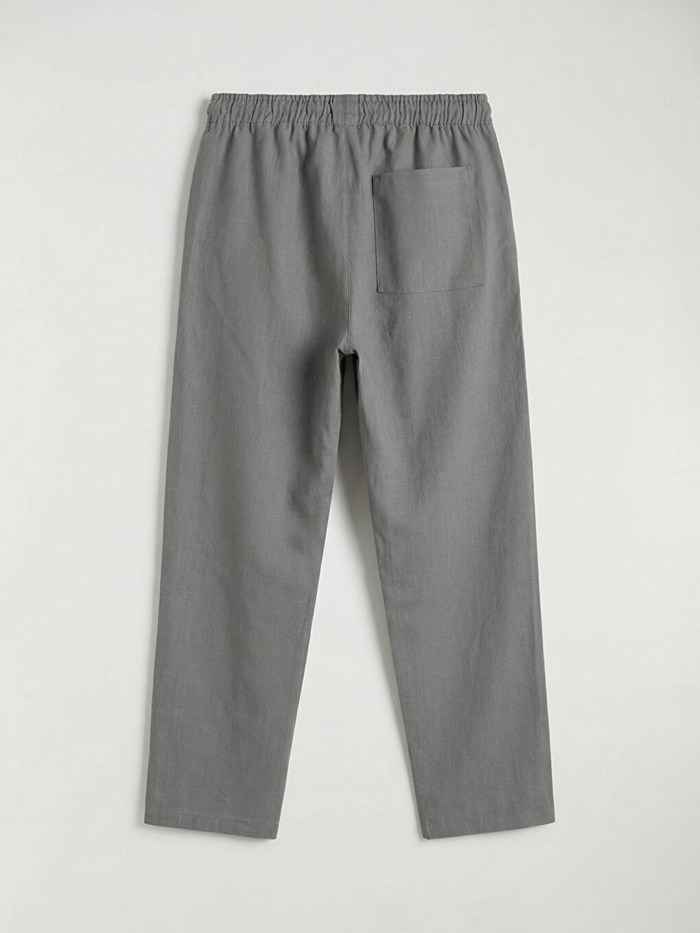 Antrasit Standart Kalıp Gabardin Erkek Pantolon-5