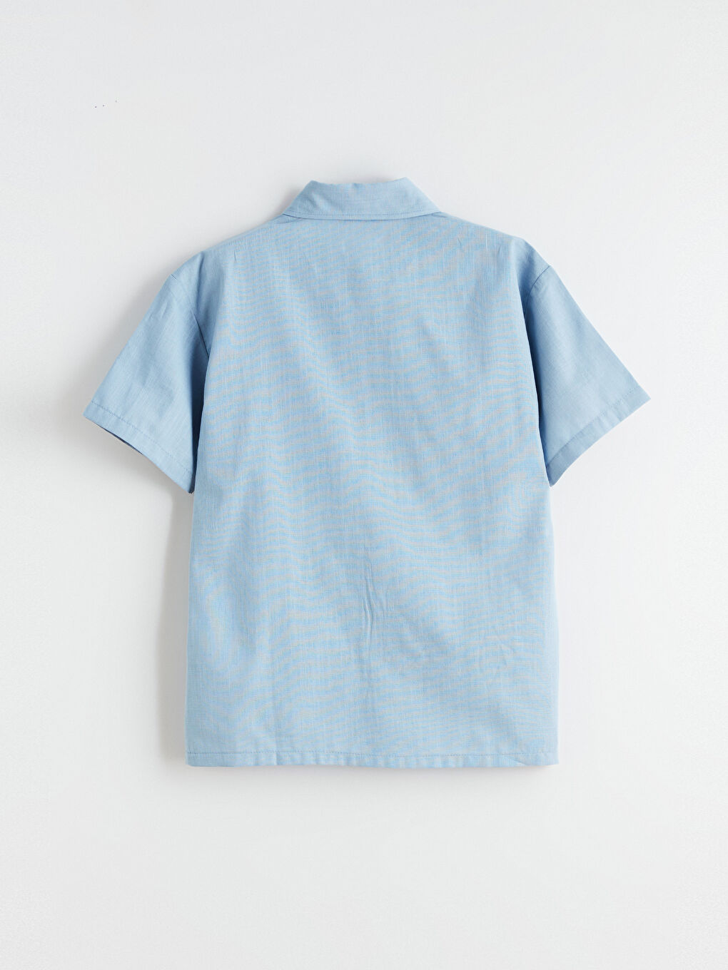 İndigo Kısa Kollu Erkek Çocuk Gömlek-2