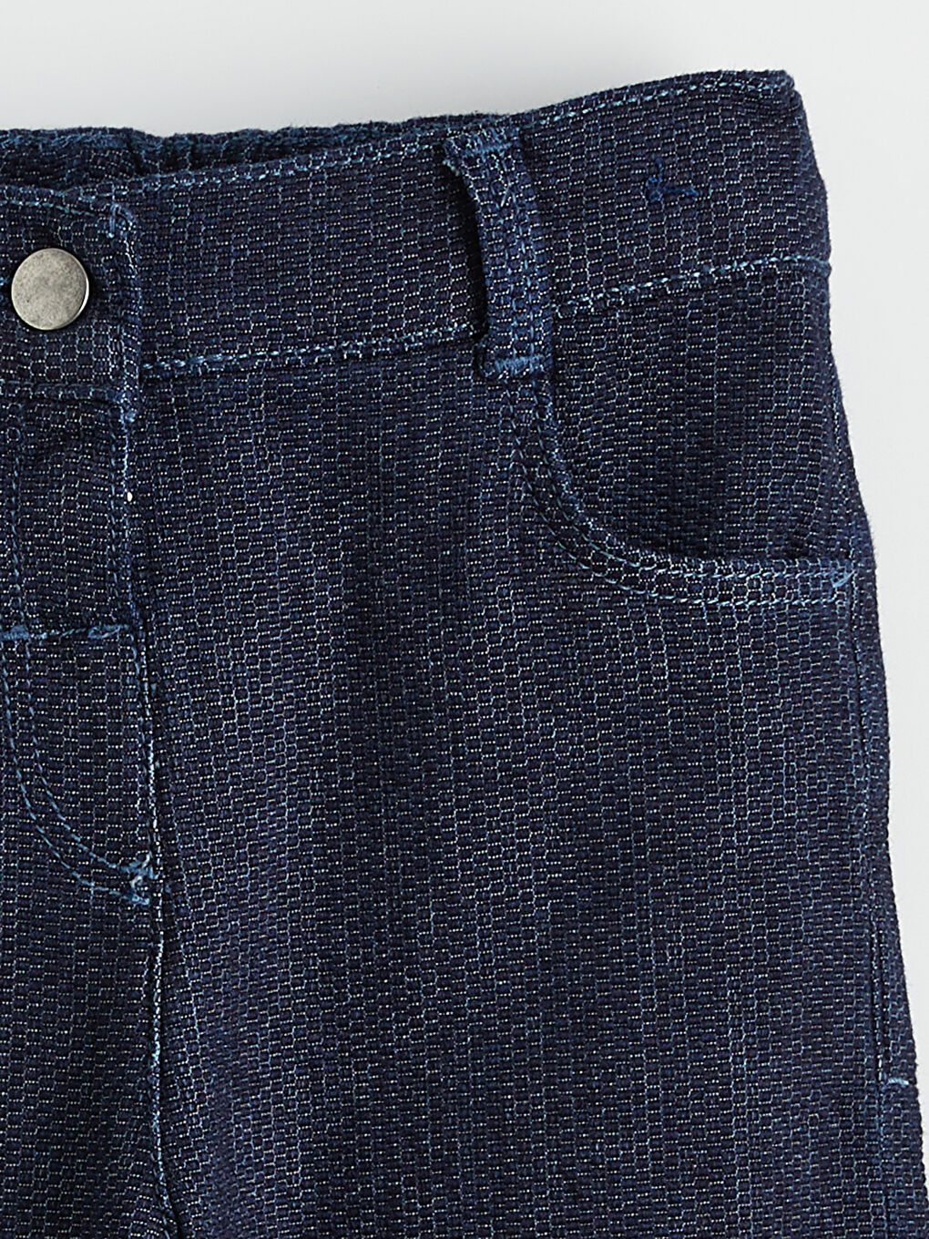 İndigo Regular Fit Kız Çocuk Jean Pantolon-1