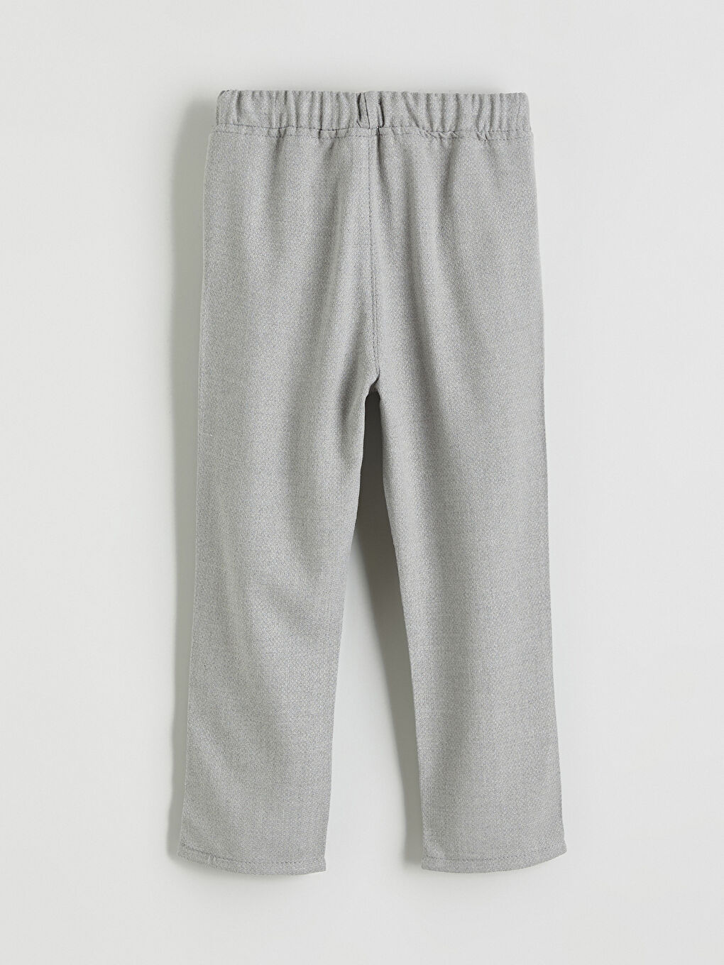 Gri Beli Lastikli Erkek Çocuk Pantolon-2