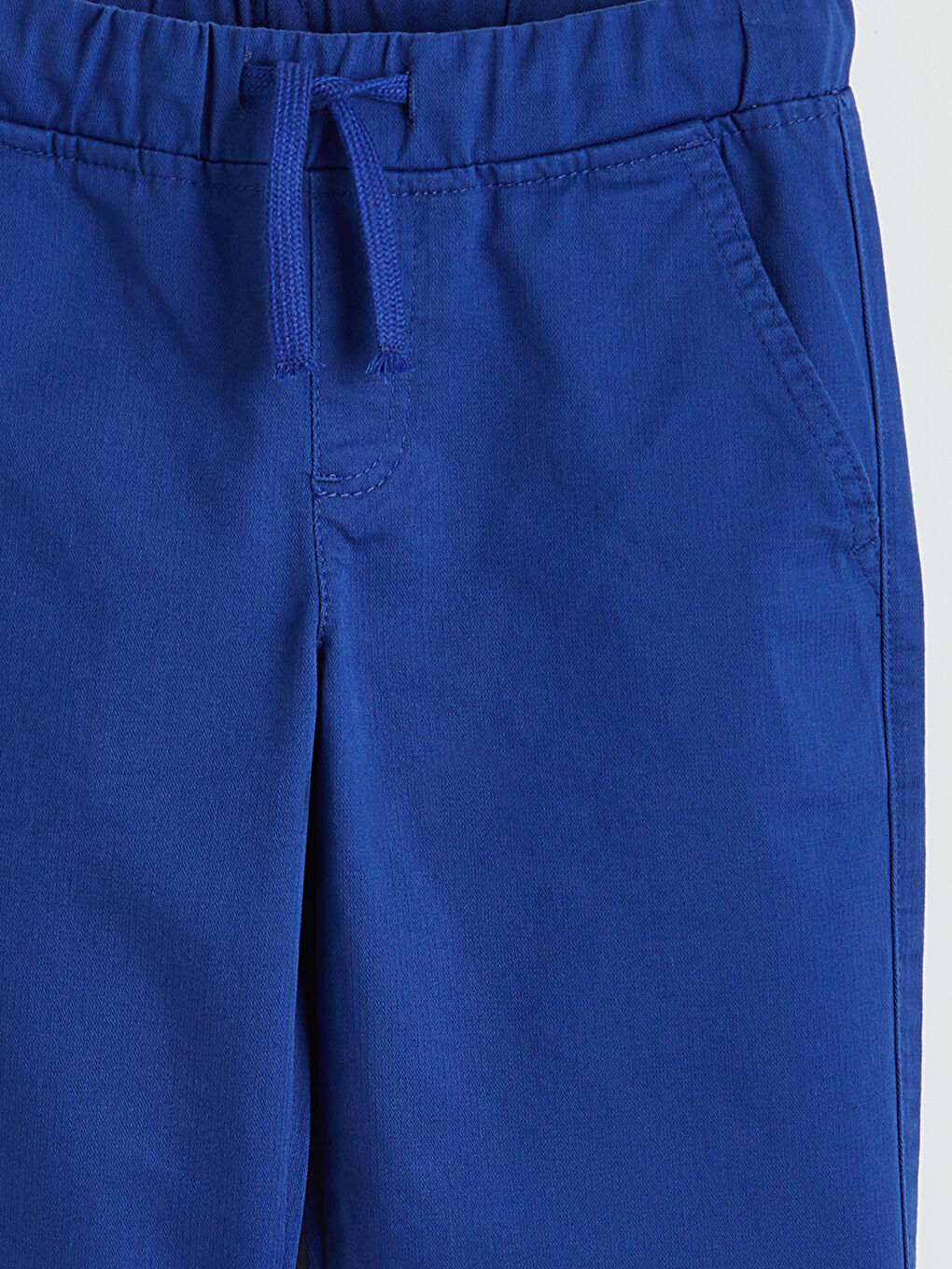 Mavi Beli Lastikli Erkek Çocuk Şort-2