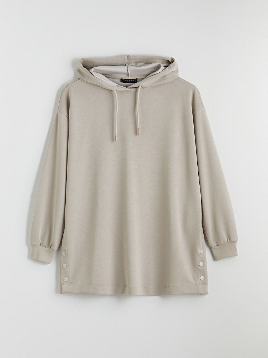 Woman GREY Sweatshirt Tunic-4