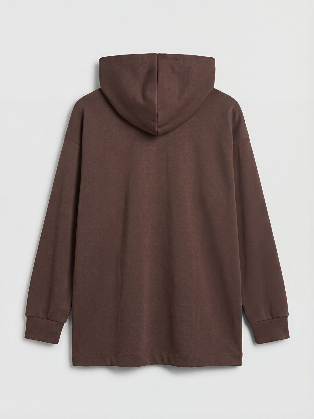 Woman BROWN Sweatshirt Tunic-1