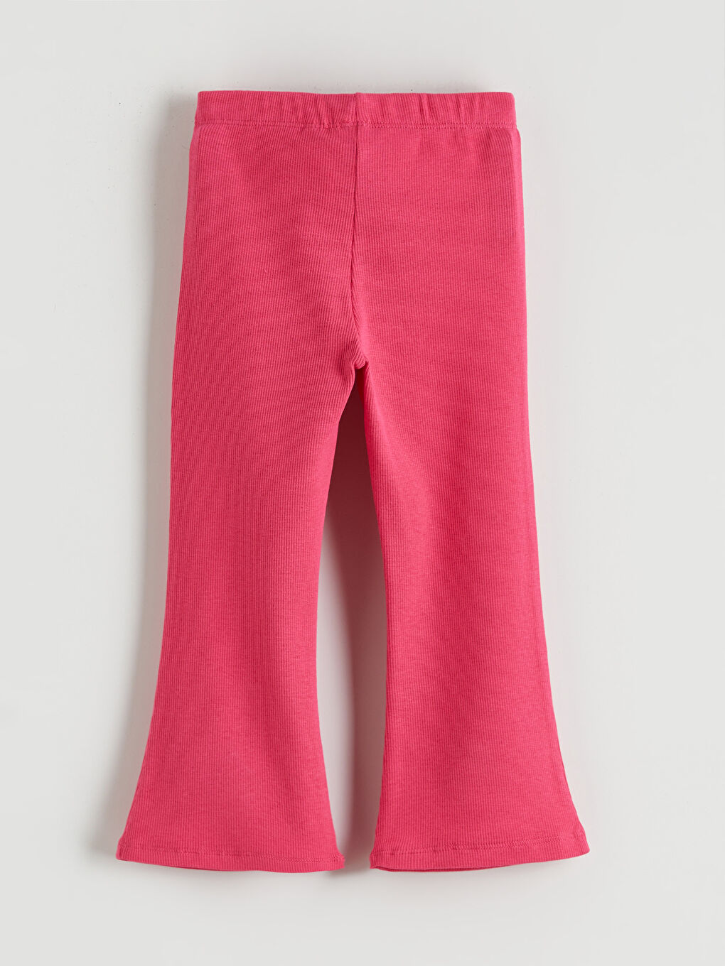 Fuşya İspanyol Paça Kız Çocuk Tayt Pantolon	-1