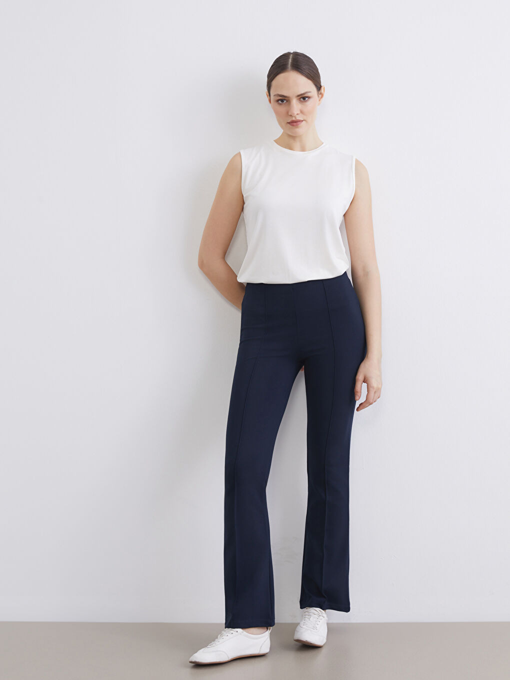 Women's Crew Neck Tank Top-1