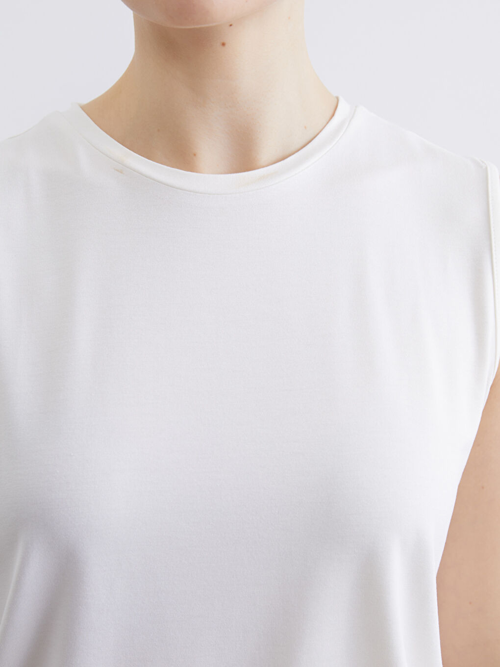 Women's Crew Neck Tank Top-2