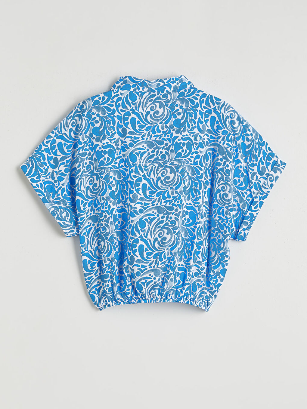 Patterned Girls' Shirt-1