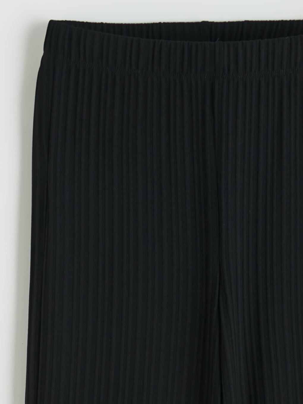 Striped Women's Trousers with Elastic Waist-5