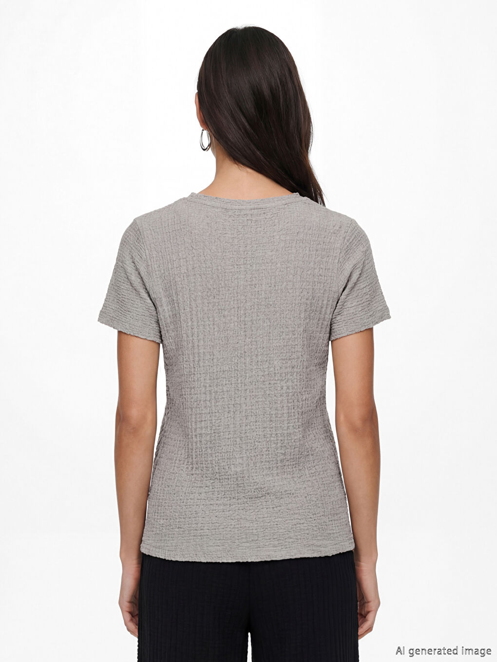 Woman GREY T-Shirt-3