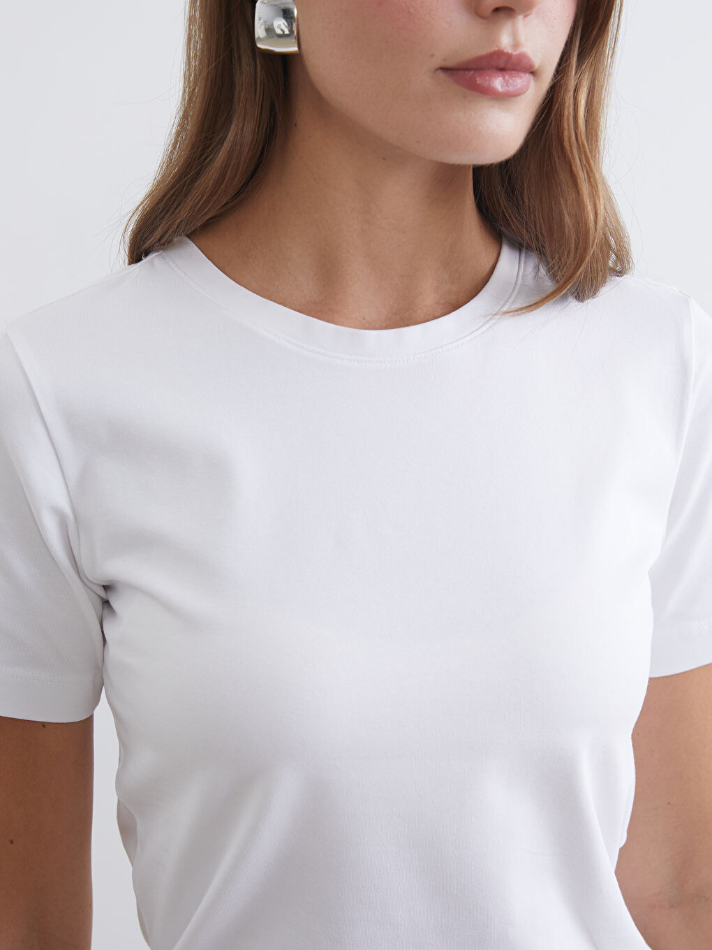 Woman WHITE T-Shirt-2