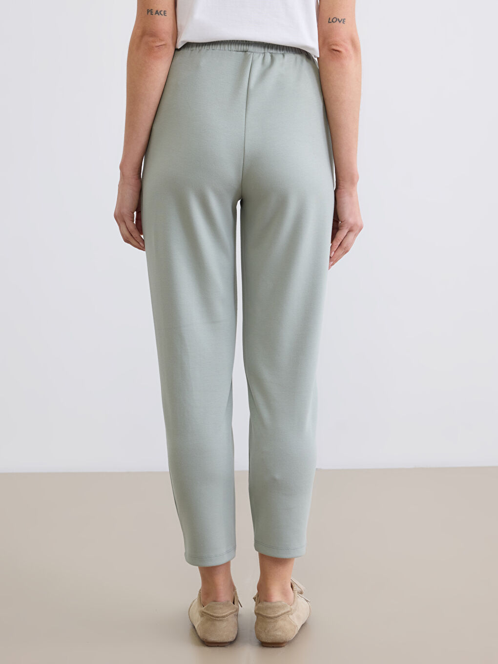 Elasticated Waist Women's Sweatpants-3