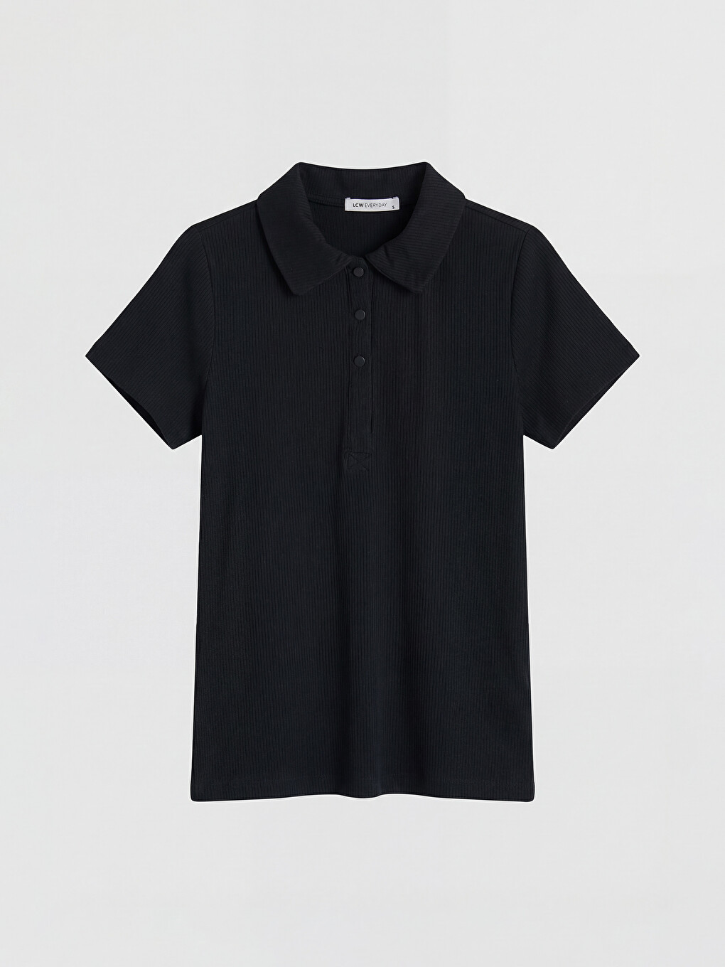 Polo Collar Women's T-Shirt-4