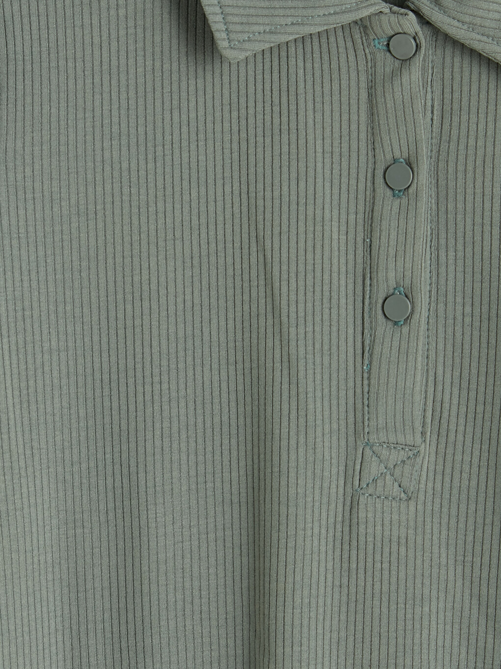Polo Collar Women's T-shirt-5