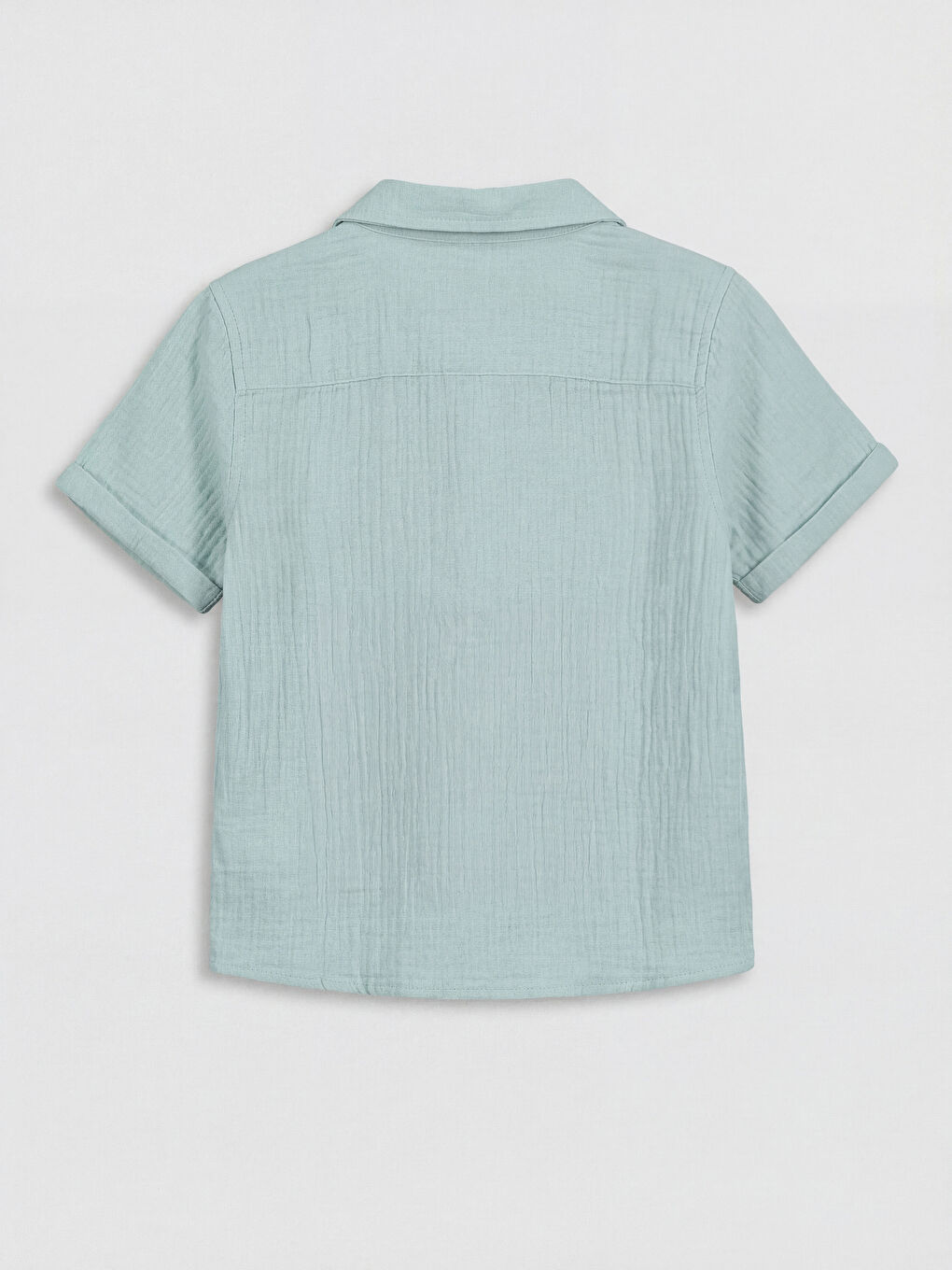 Mavi Erkek Çocuk Gömlek ve Şort-2