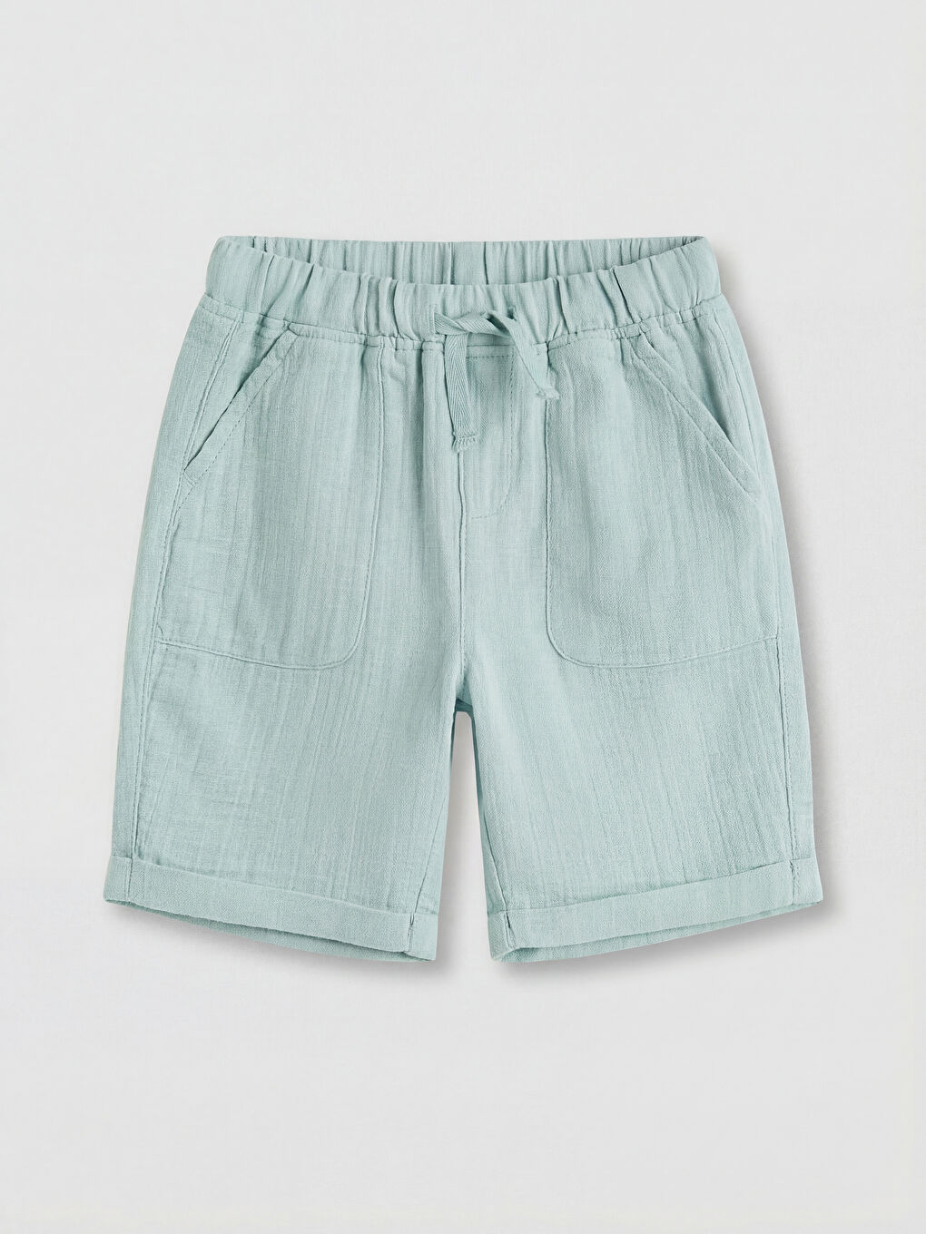 Mavi Erkek Çocuk Gömlek ve Şort-3