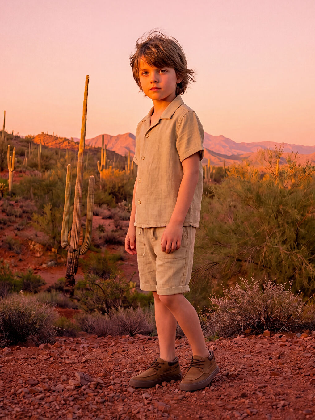 Boys' Shirt and Shorts