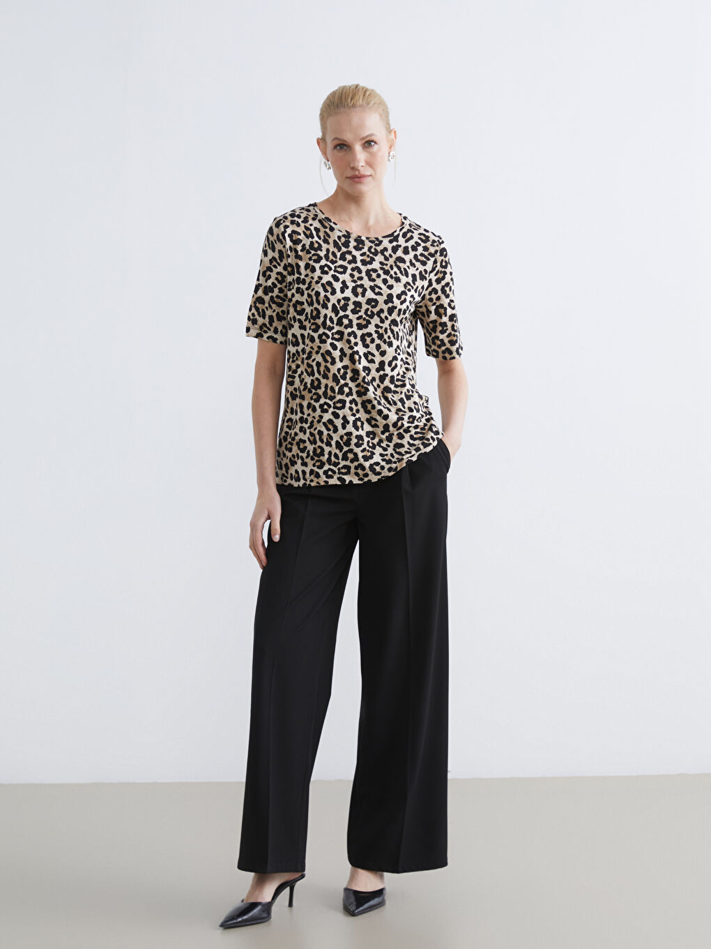 Woman BROWN Blouse-1