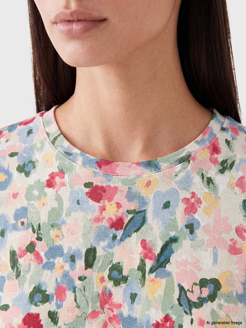 Woman Pink Blouse-2