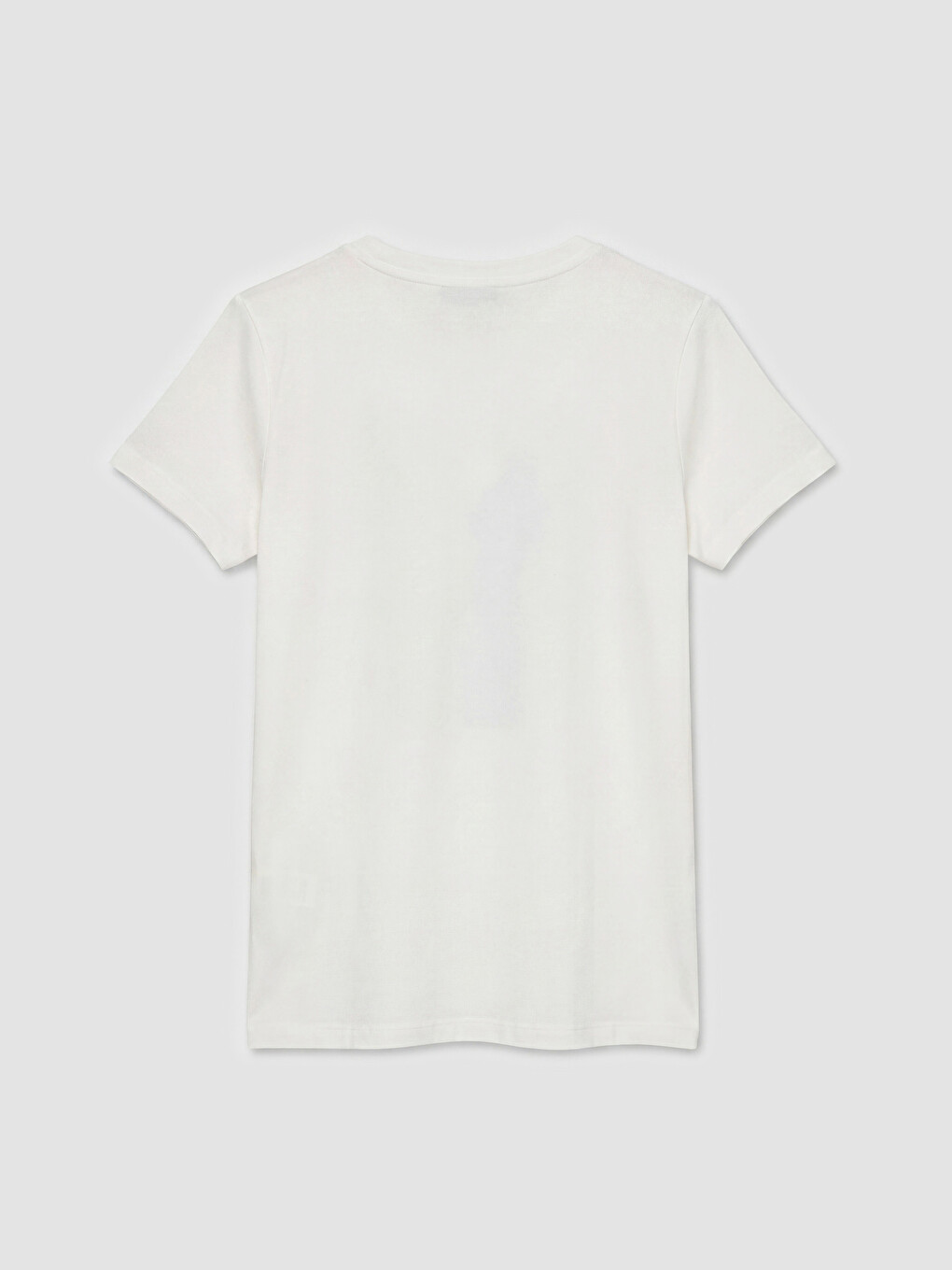 Crew Neck Printed Women's T-Shirt-5