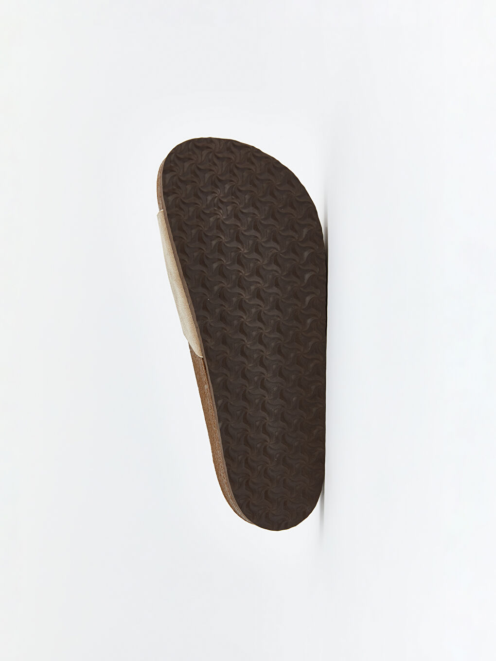 Bej Süet Görünümlü Kadın Terlik-3