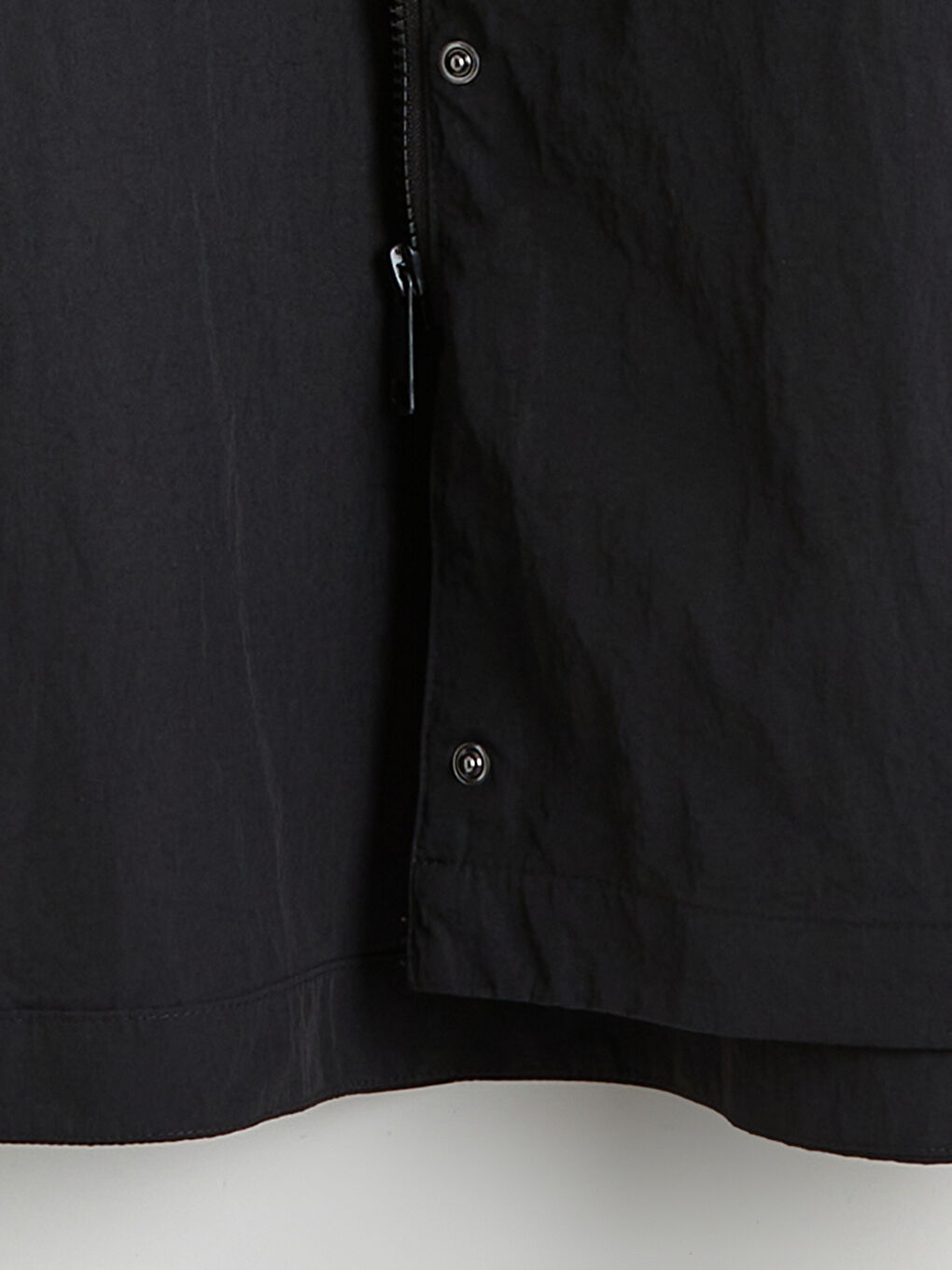 Siyah Kapüşonlu Kadın Yağmurluk-6