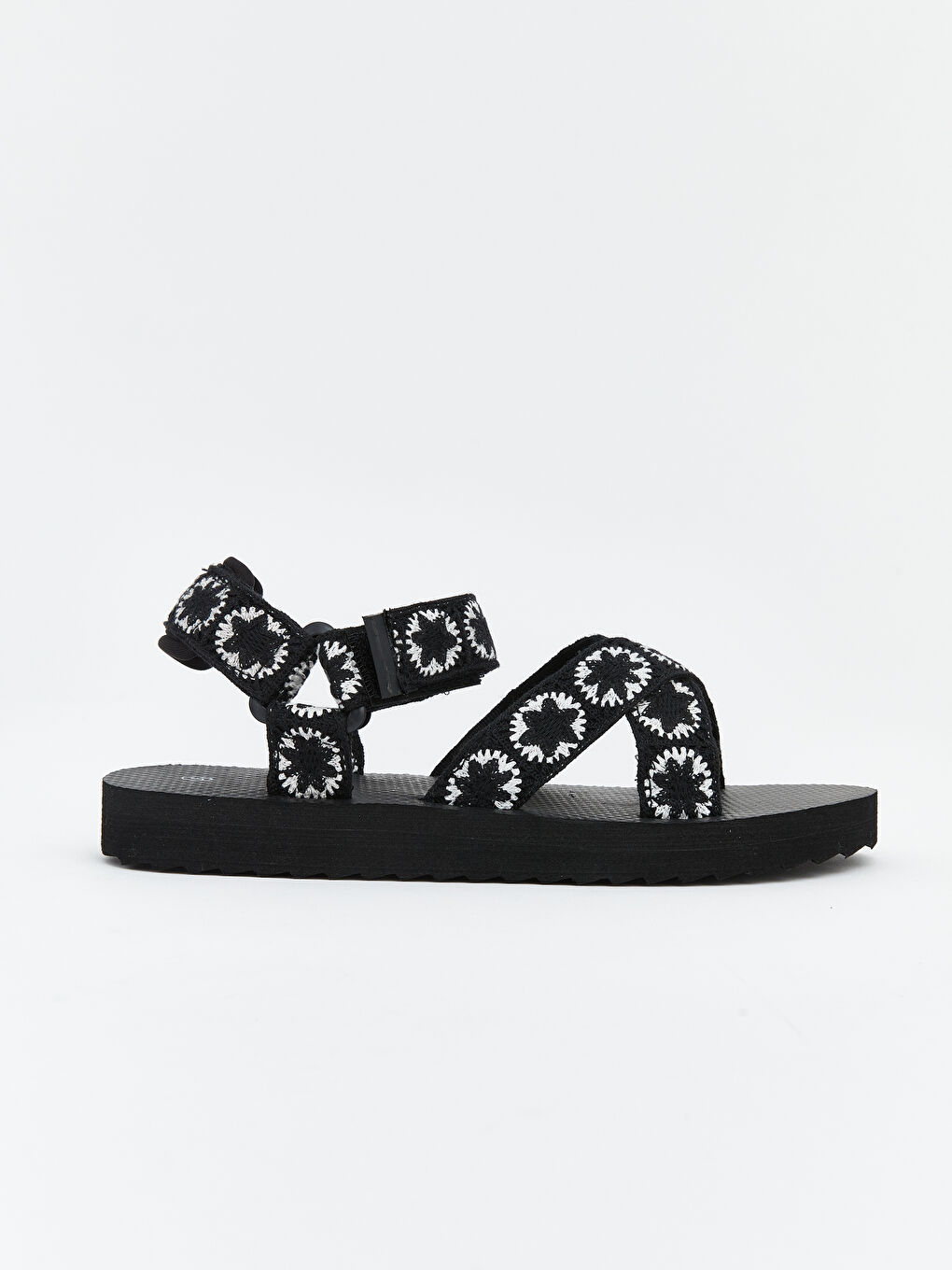 Момиче Черно Сандали-1
